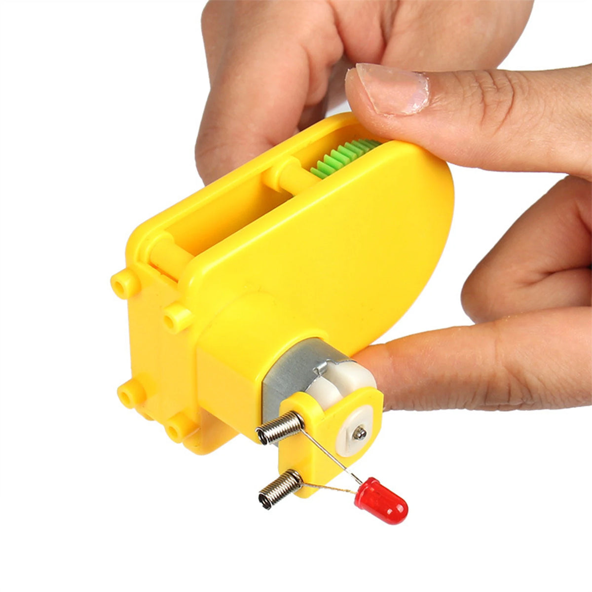 Kit de modelo científico de gerador com manivela para montar