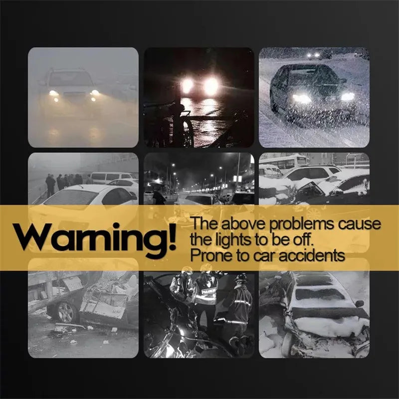 Tekutina na opravu svetlometov auta pre čisté, jasné svetlomety