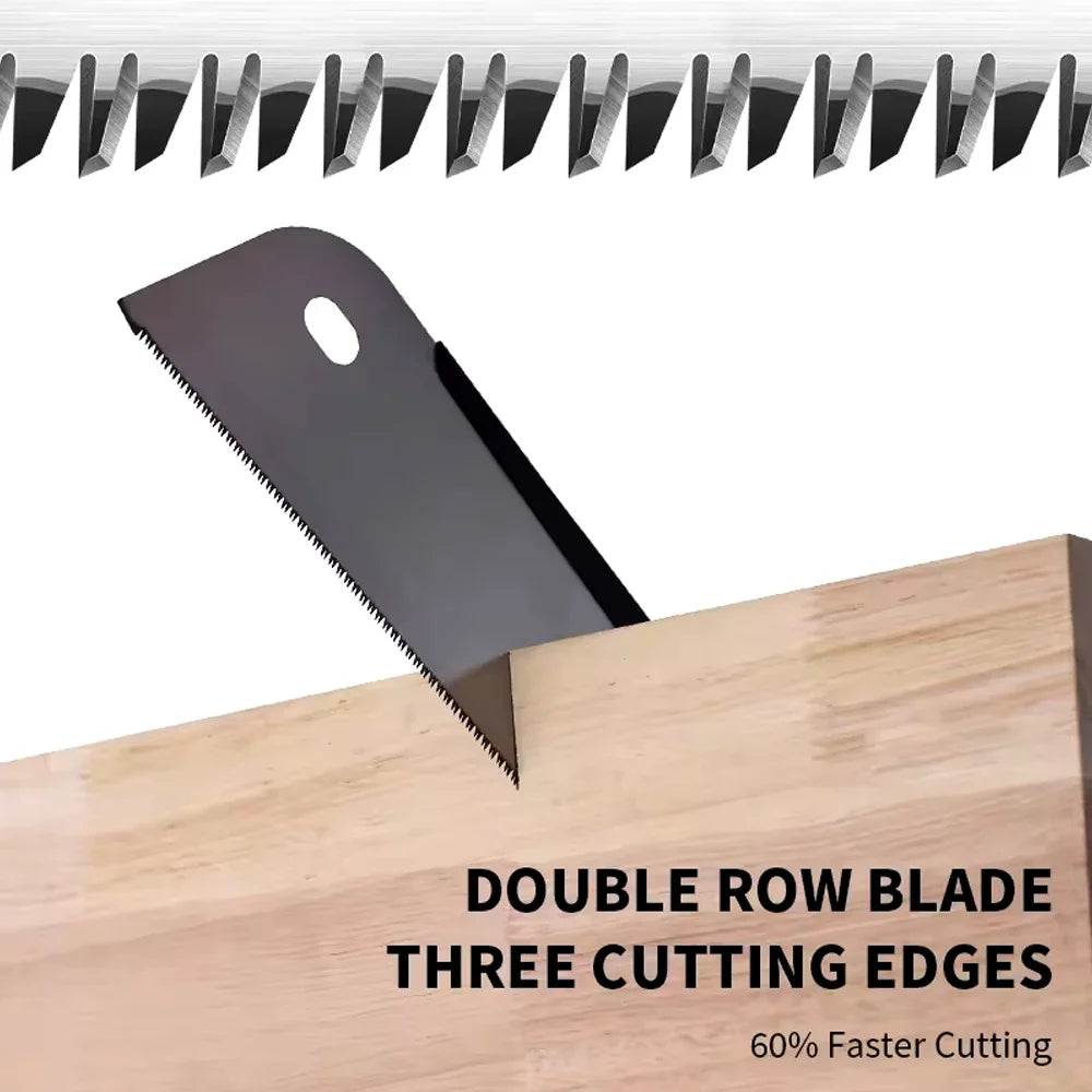 SK5 Woodworking Pull Saw, Single- or Double-Edged Options