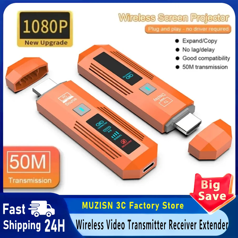 Wireless HDMI Extender - Transmitter and Receiver Options
