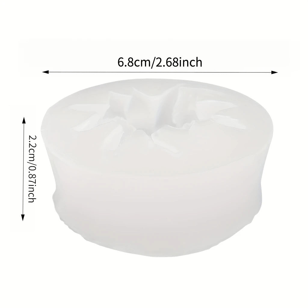 Forma silikonowa z wzorem vintage kwiatów do rękodzieła DIY