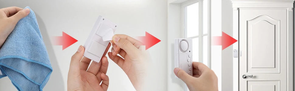 New Freezer Door Alarm with Delay 3/15/30/60 Seconds Adjustable Delay Refrigerator Alarm Wireless Door Open Ala