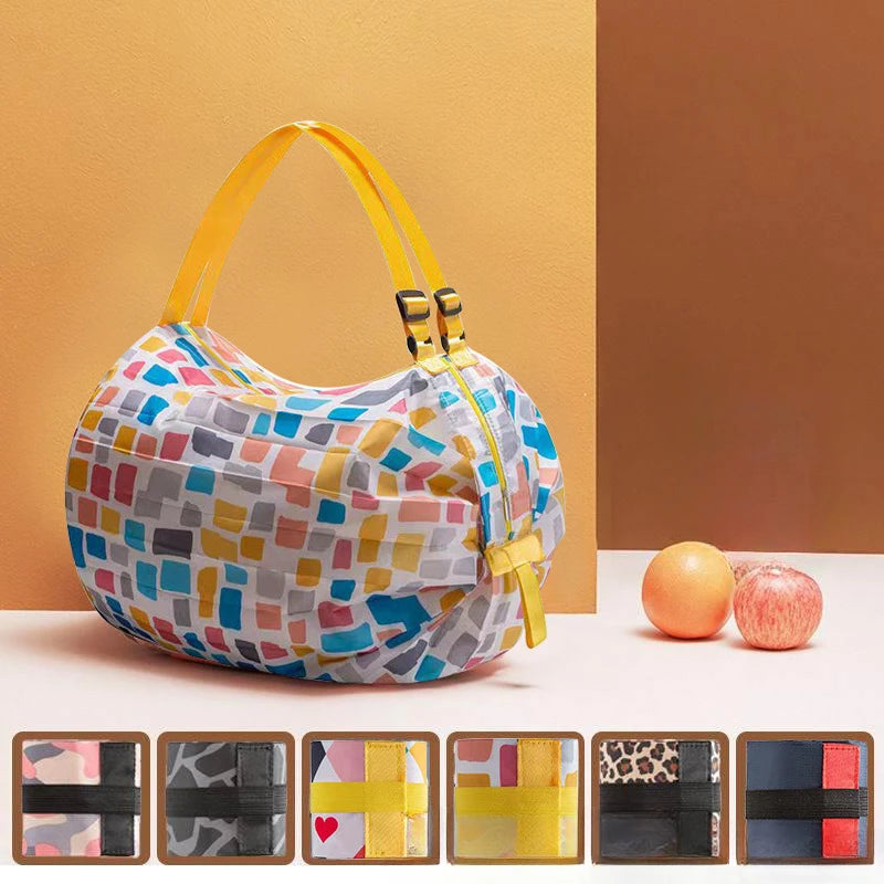 Faltbare Oxford-Einkaufs- und Reisetasche, 30 × 30 × 50 cm