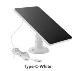 Security Camera Solar Panel with Swivel Mount