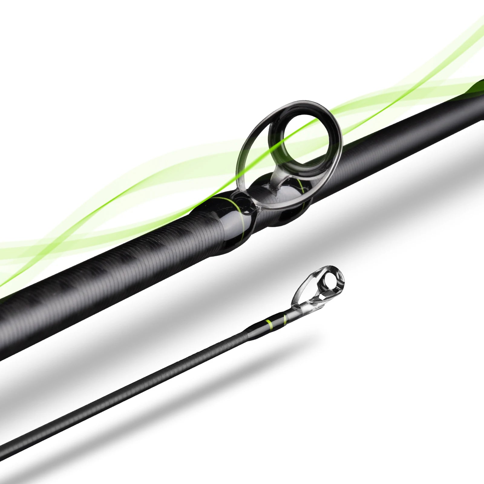 HANDING M1 Bass Fishing Rod with Fuji Guide Rings