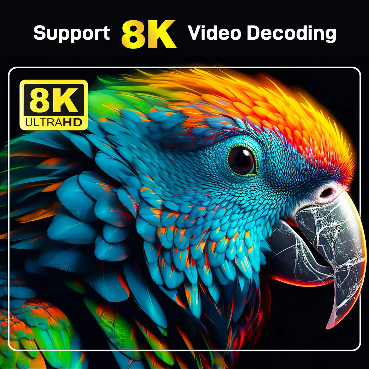 TV98 ATV Max Android 14 TV Box Allwinner H313 2GB 8GB Wifi 6 BT 8K 4K AV1 Full HD Smart Media Player Voice control Set Top Box