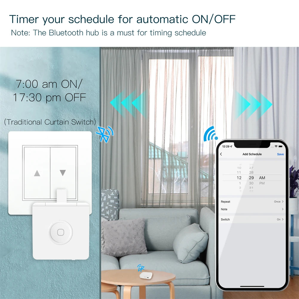 Smart Bluetooth Fingerbot Switch Button Pusher