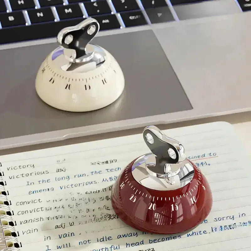 60-Minute Analogue Kitchen Timer, Colour Options