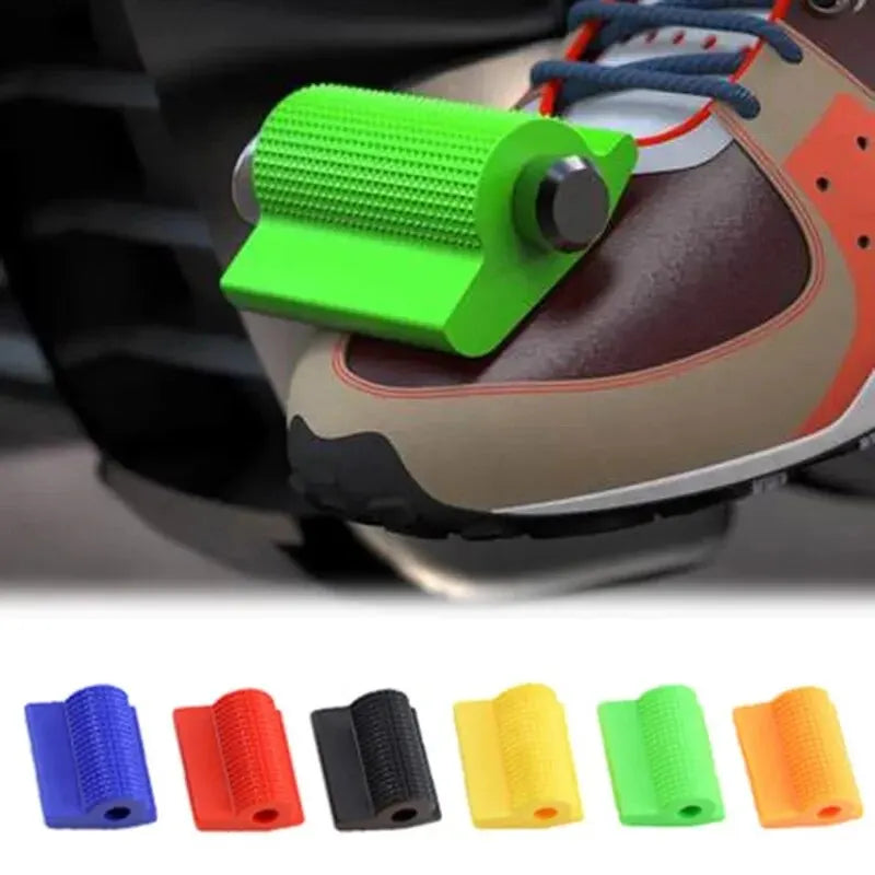 Universal Motorcycle Shift Gear Lever Pedal Rubber Cover Anti-skid Foot Peg Toe Gel Accessories for Honda Kawasaki Yamaha 