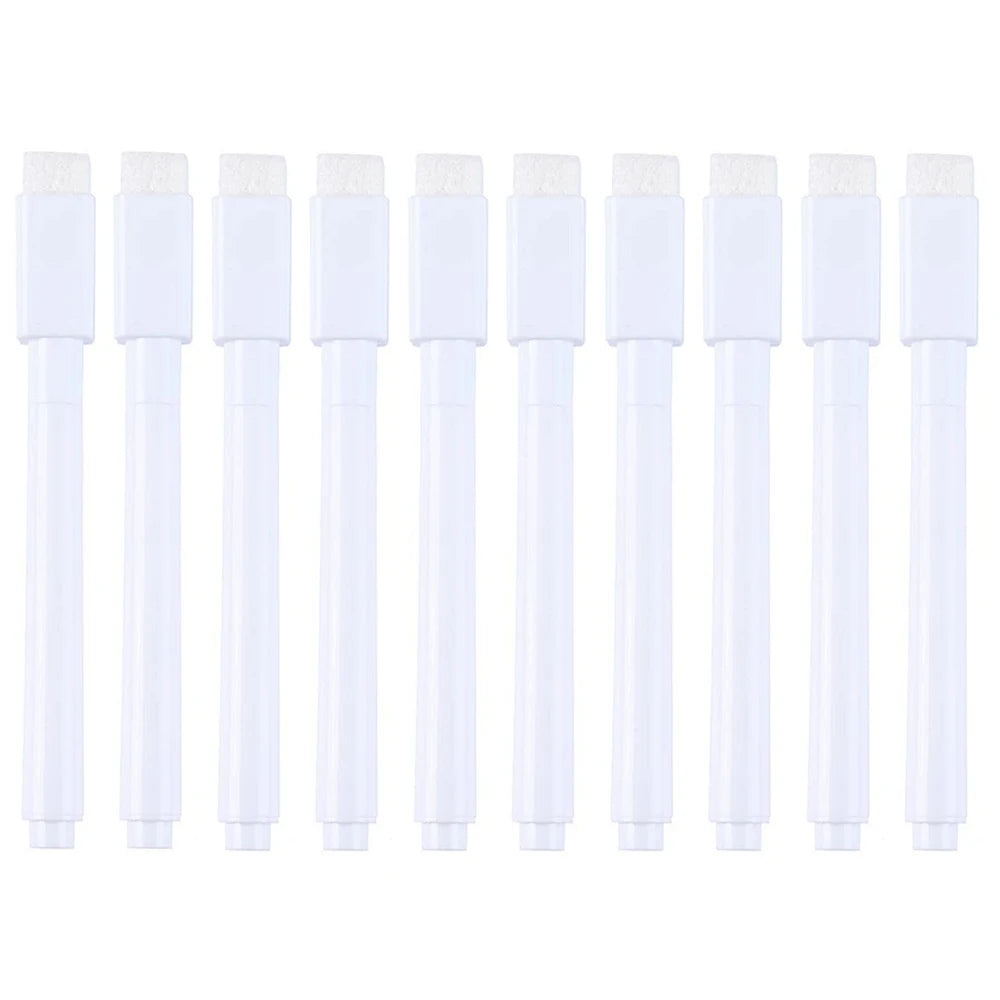 Dry-Erase Markers with Eraser Caps, 8 or 10 Pack