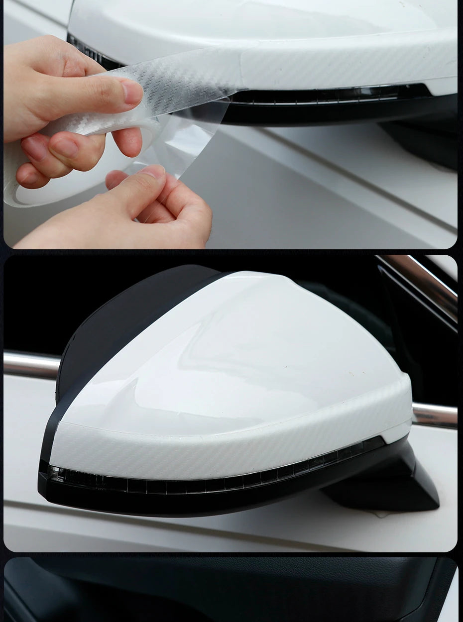 SEAMETAL Car Door Protector Sticker Transparent Nano Tape 10m Anti Collision Car Bumper Stickers Protector Films Car Accessories