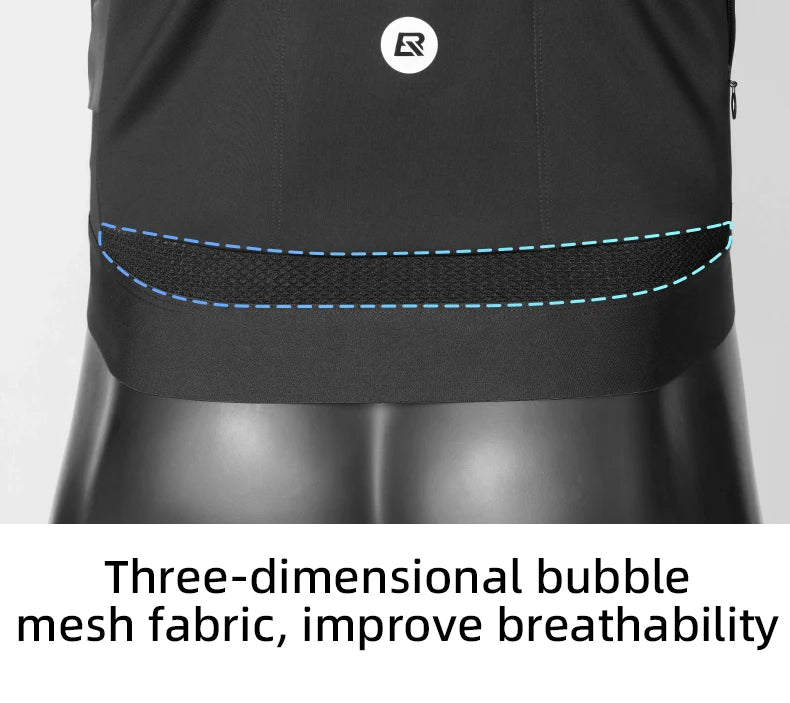 Men’s Thermal Cycling Jersey Windproof Fleece for Cold Weather Riding
