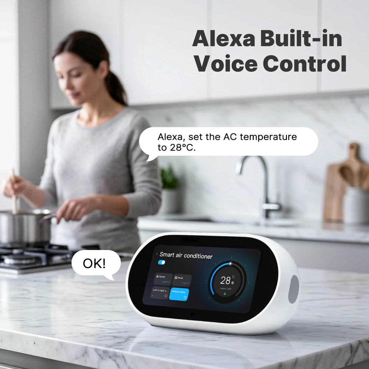 Chytrý desktoppanel s Zigbee, IR, Bluetooth Mesh