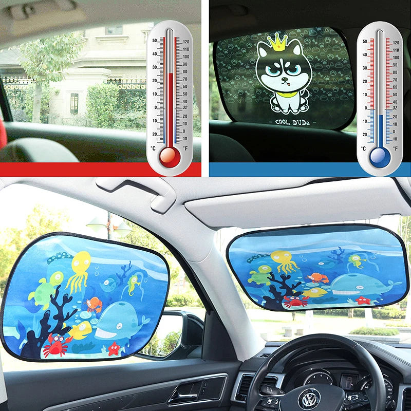 Senčnik za avto, UV zaščita, elektrostatična adsorpcija, senčnik za okna avtomobila, za otroke, univerzalna zavesa za zaščito pred soncem na prostem