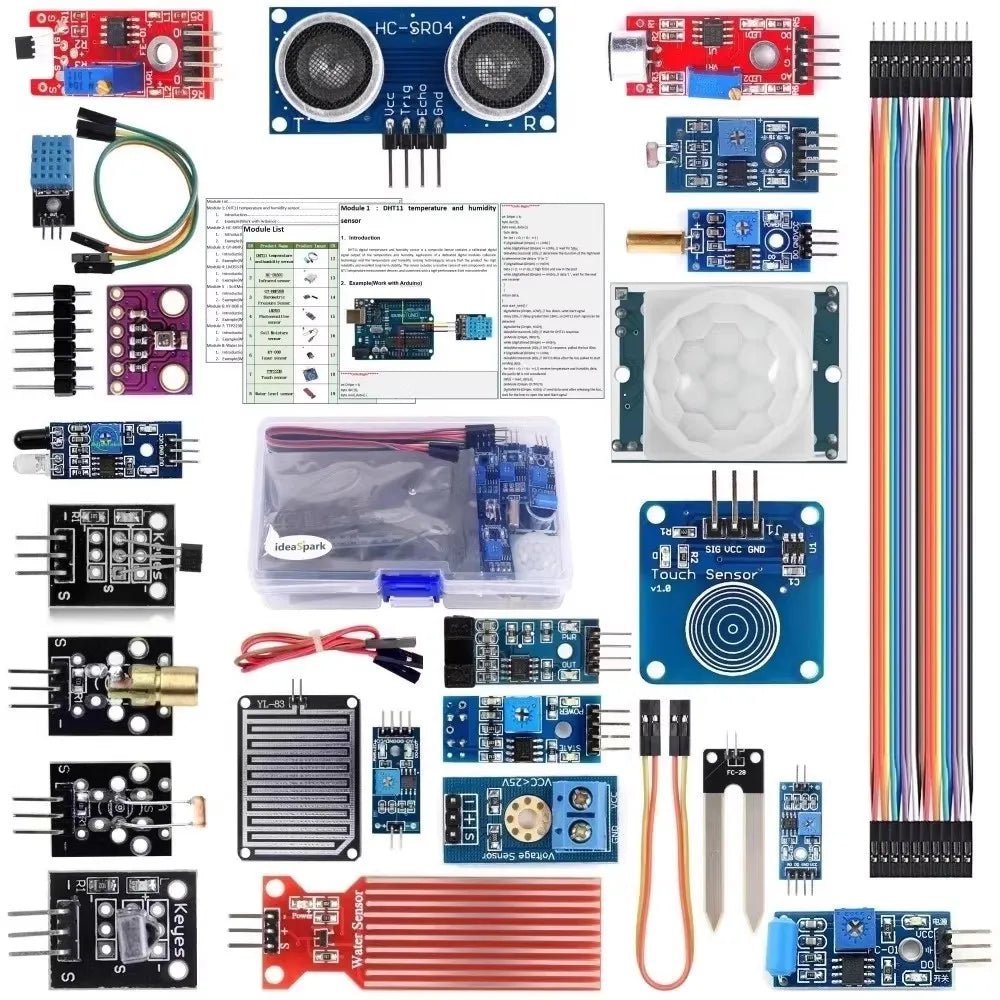 22-in-1 Sensor Module Kit for Learning Projects
