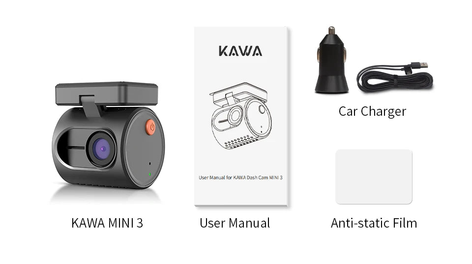 2K Dashcam mit WLAN-App, Sprachsteuerung & Nachtsicht