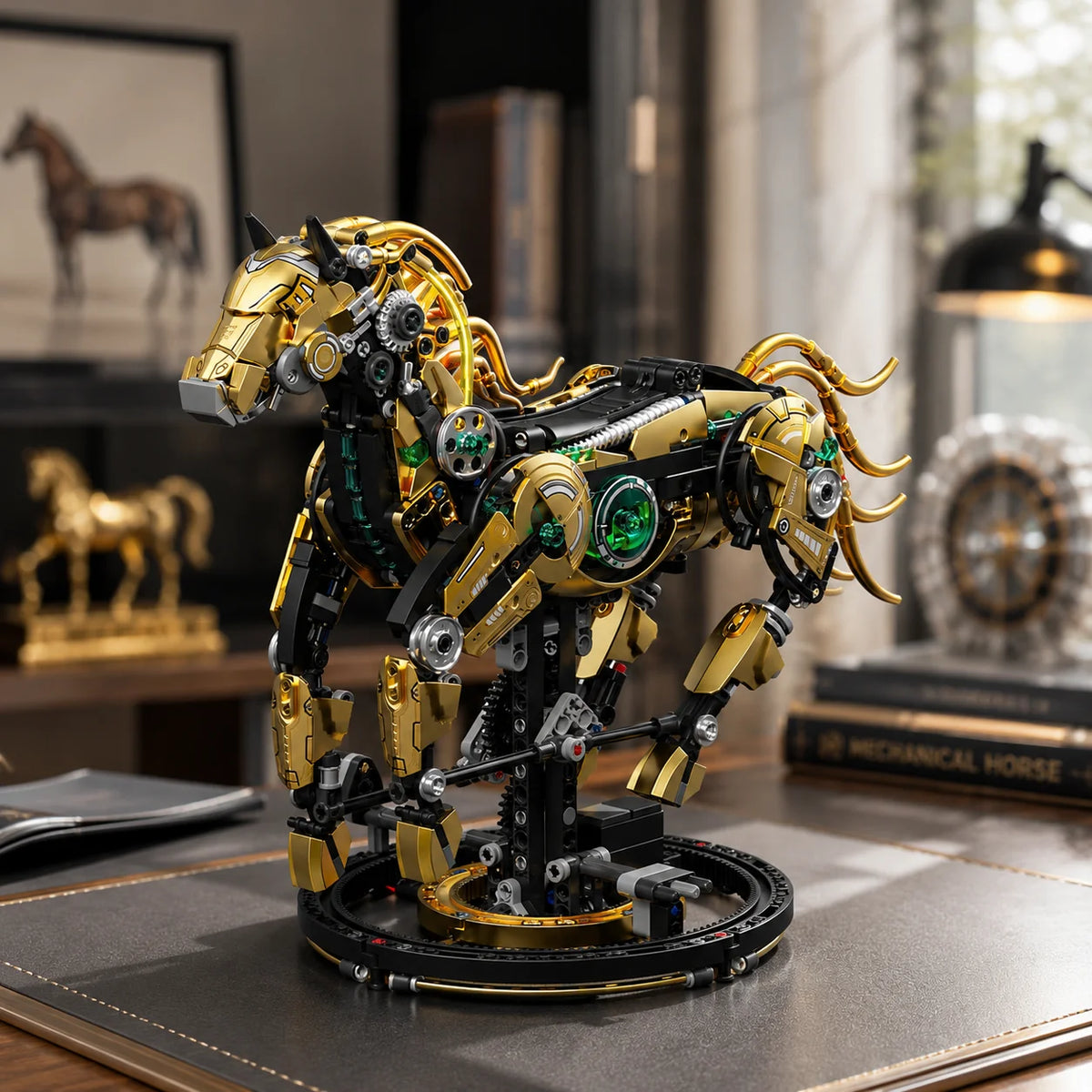 Mechanical Horse Building Kit - 1055 Pieces