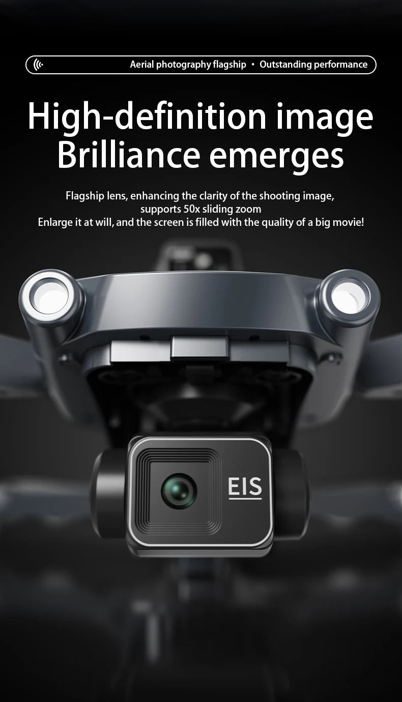 L600 PRO MAX GPS Drone Professional 8K Camera 3-axis Gimbal Aerial 5G WIFI FPV Brushless Motor 360 ° Laser Obstacle Avoidance Optical Flow Hover with Large Screen Remote Control Aircraft Folding Quadcopter Drones Kids Toys G