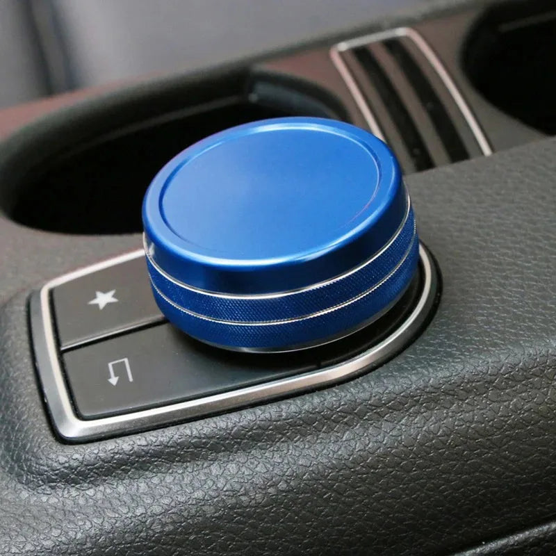 Center Console Multimedia Knob Cover for Mercedes-Benz