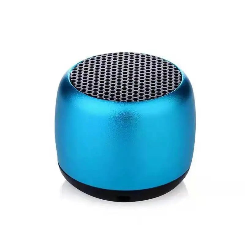 M1 Mini Bluetooth-compatible Small Speaker Portable Intelligent One Drag Two Small Steel Cannon Metal Wireless Sound Subwoofer 