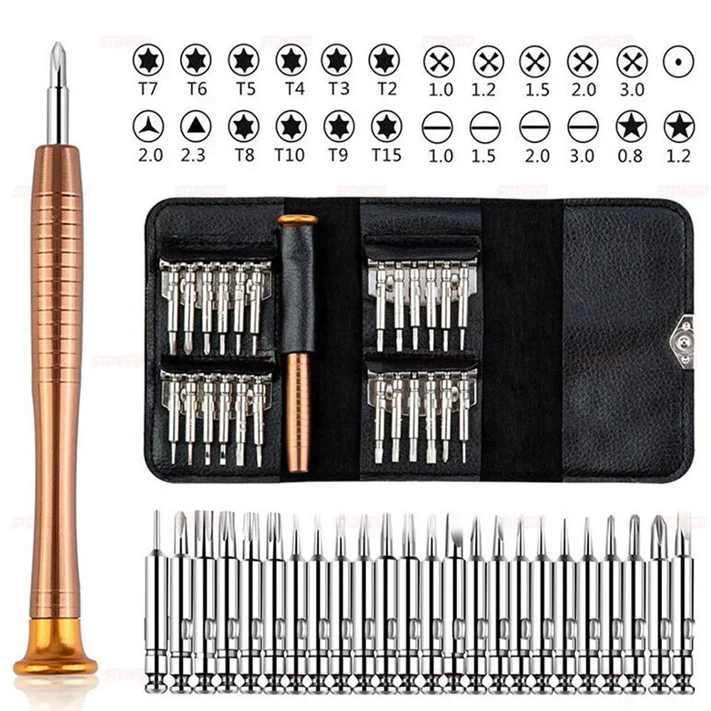 Precision Screwdriver Set, Laptop Tool Kit, 152/25 in 1 Professional Computer Screwdriver Repair Kit T5 T6 Torx Screwdriver 