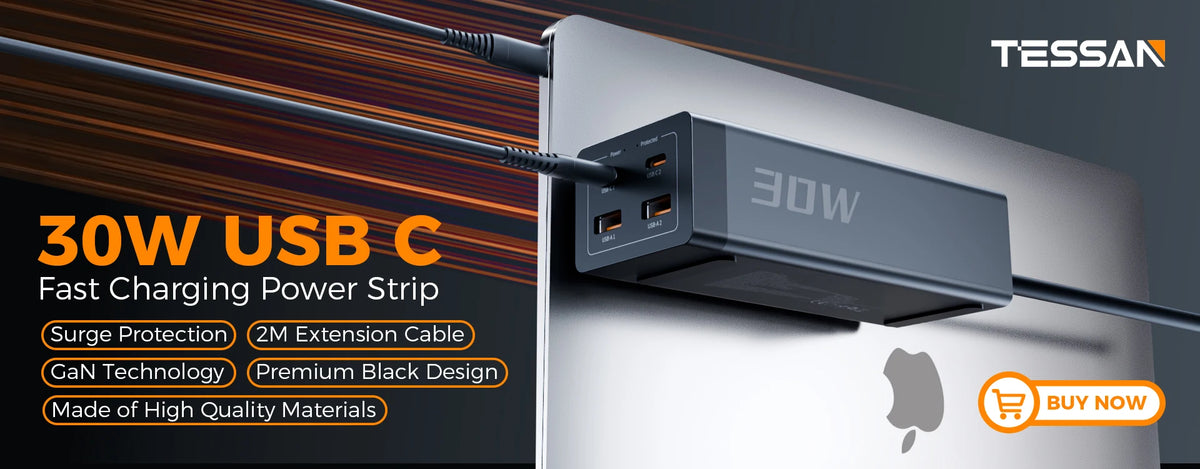 Universal Travel Adapter - USB Power Options