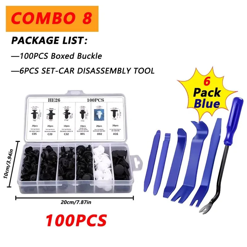 Vehicle Trim and Panel Removal Tool Set