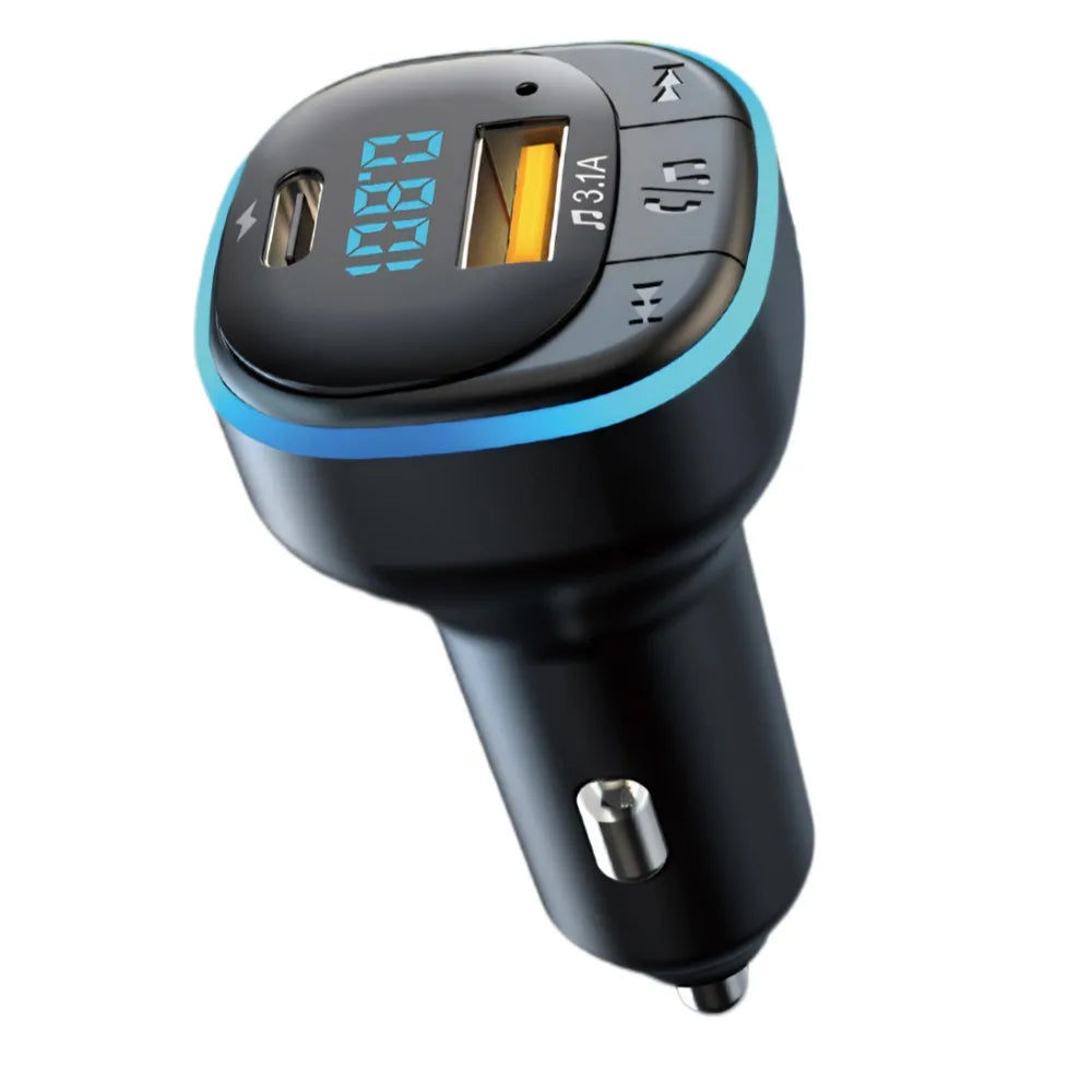 Πομπός FM Bluetooth C33 με διπλή θύρα USB