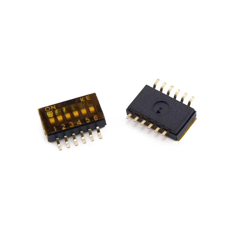 Interruptor DIP SMD de paso de 1.27 mm, de 1 a 8 posiciones