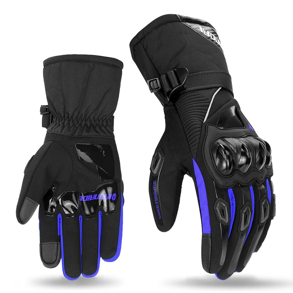 Winter Warm Motorcycle Gloves for Outdoor Riding