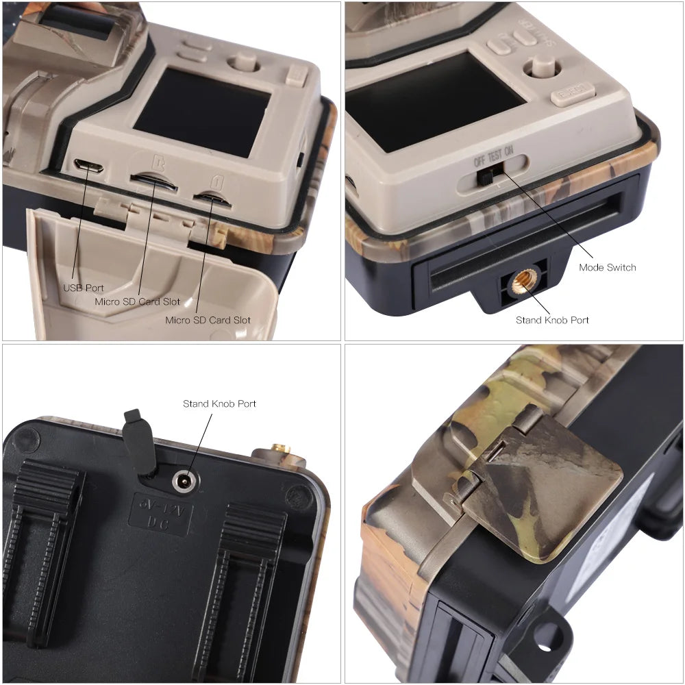 SuntekCam HC-900 Pro 4G LTE Trail Camera with App Control