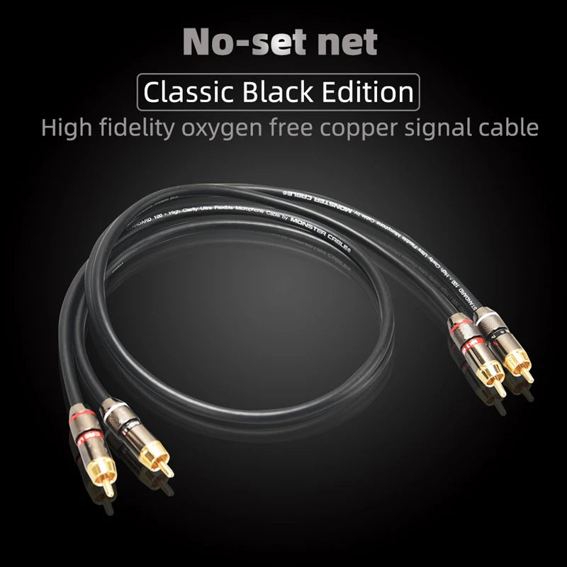 Cablu audio RCA stereo ecranat