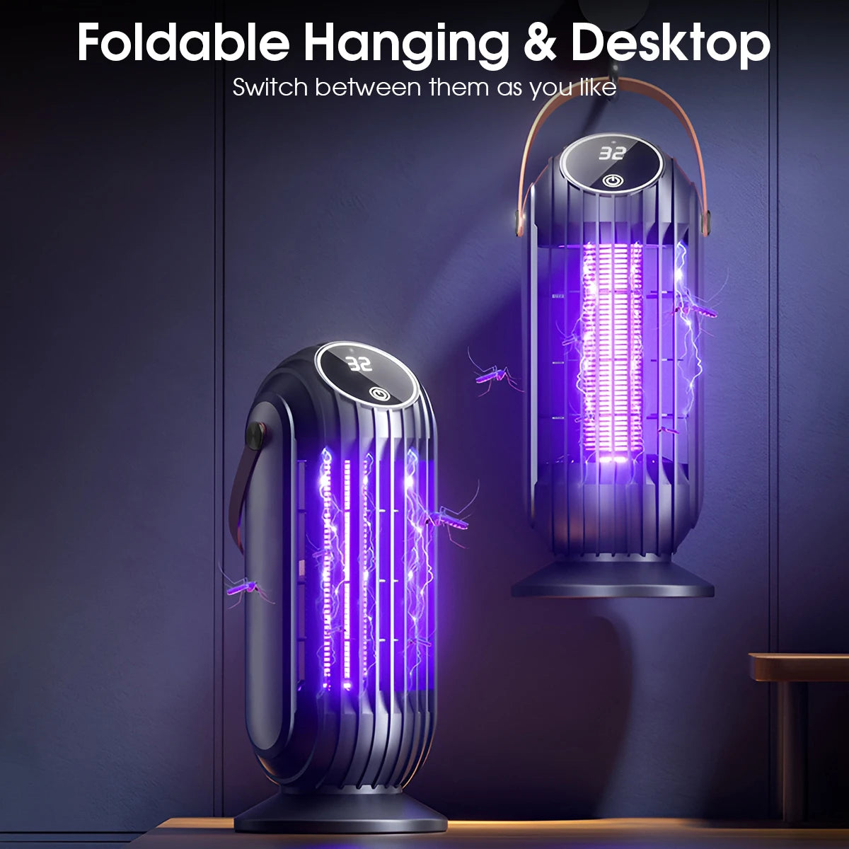 Rechargeable Insect Zapper and Night Light