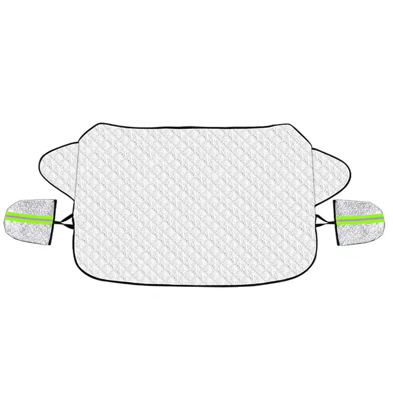 Cubierta para parabrisas contra la nieve con cubiertas para los espejos retrovisores