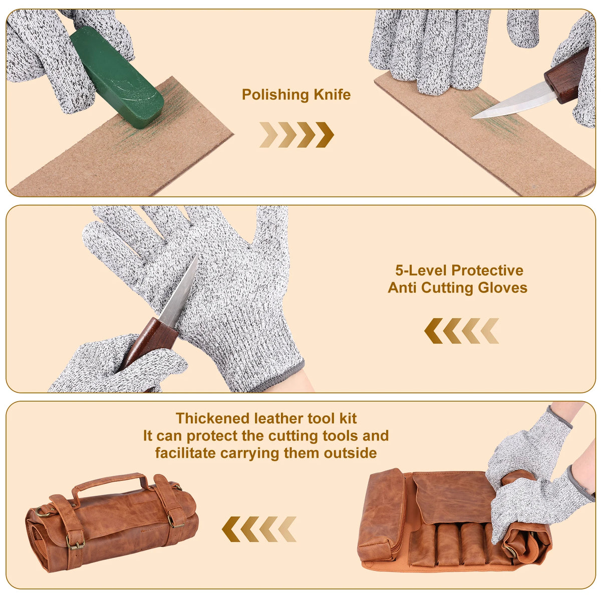 Wood Carving Knife Kit - Set Options