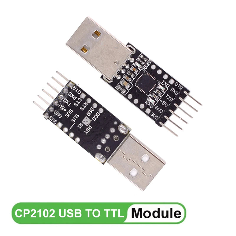 CP2102 USB-to-TTL Serial Adapter Module