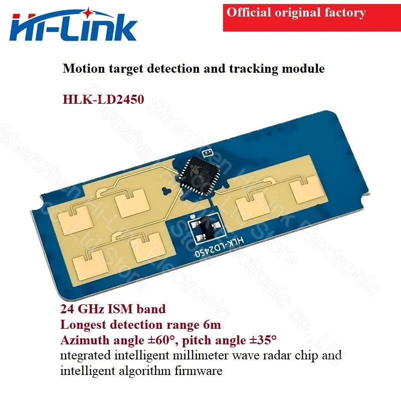 Opciones de módulo de radar de seguimiento de movimiento HLK-LD2450