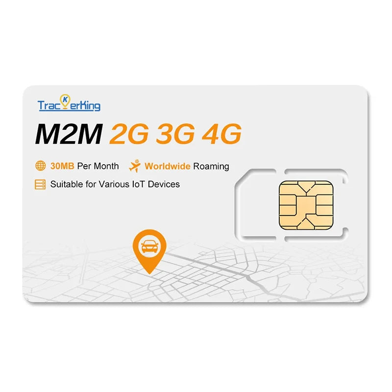 4G GPS Tracker SIM/M2M Card, World Roaming Data, 360MB IoT Device, M2M Collar, 12 Months Use
