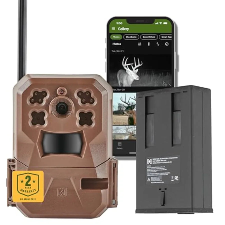 Trail Camera with Nationwide Cellular Auto-Connect Coverage