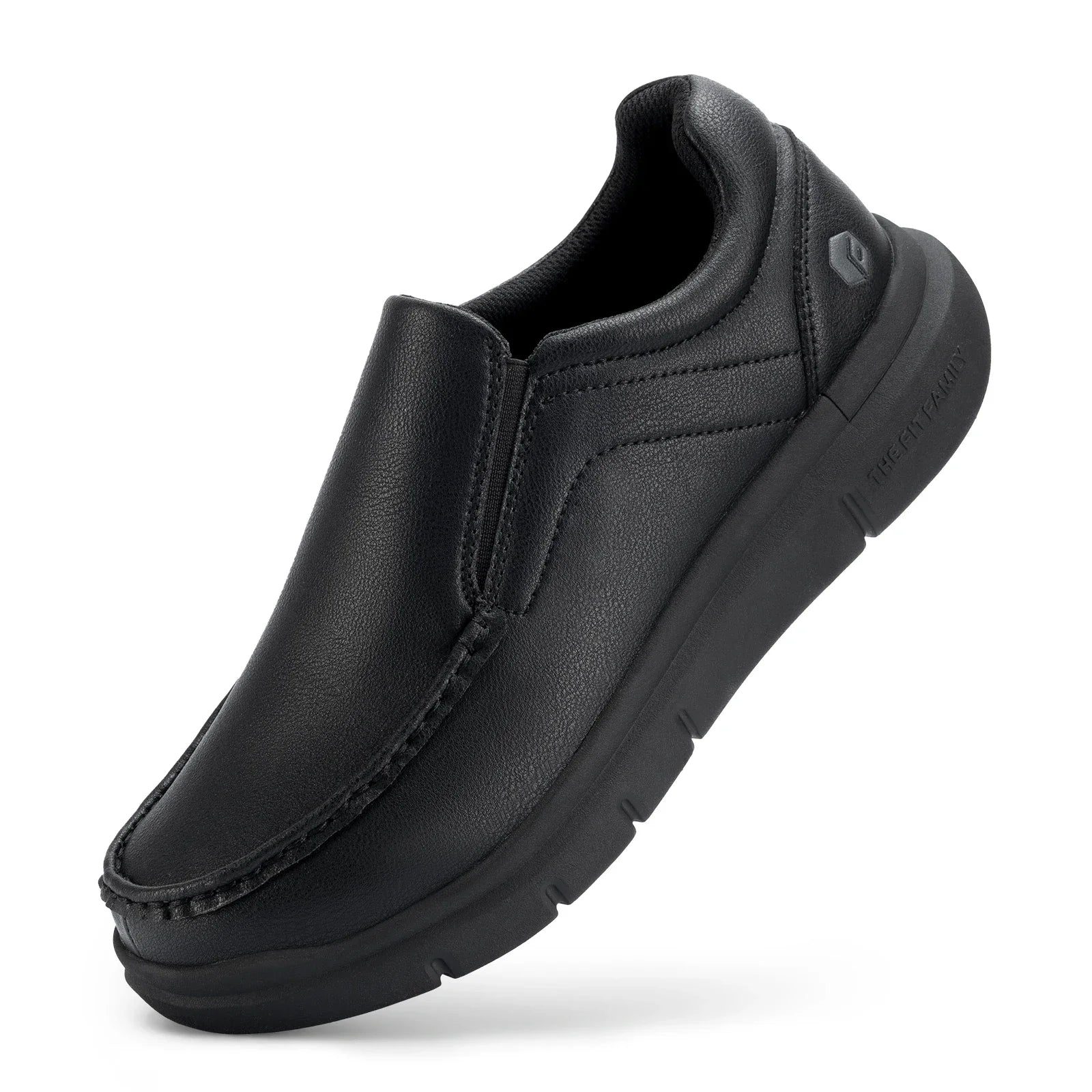 Men's Wide Width Slip-On Casual Shoes with Arch Support