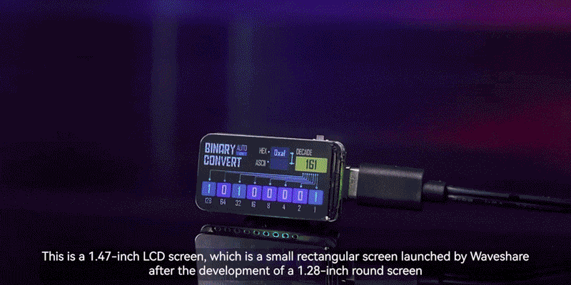 ESP32-C6 1.47-Inch Display Board - Touch Options