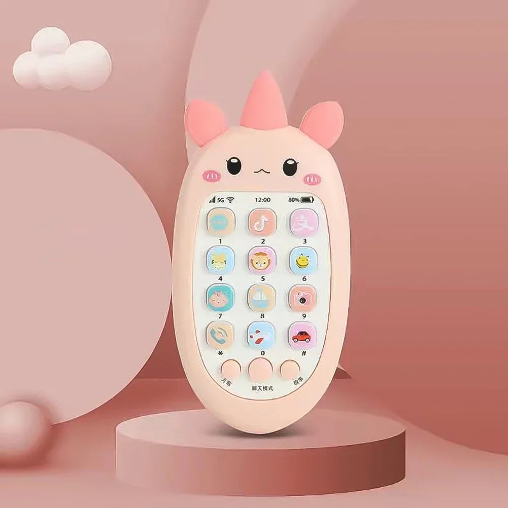 Animal-Design Toy Phone with Sounds, Ages 3+