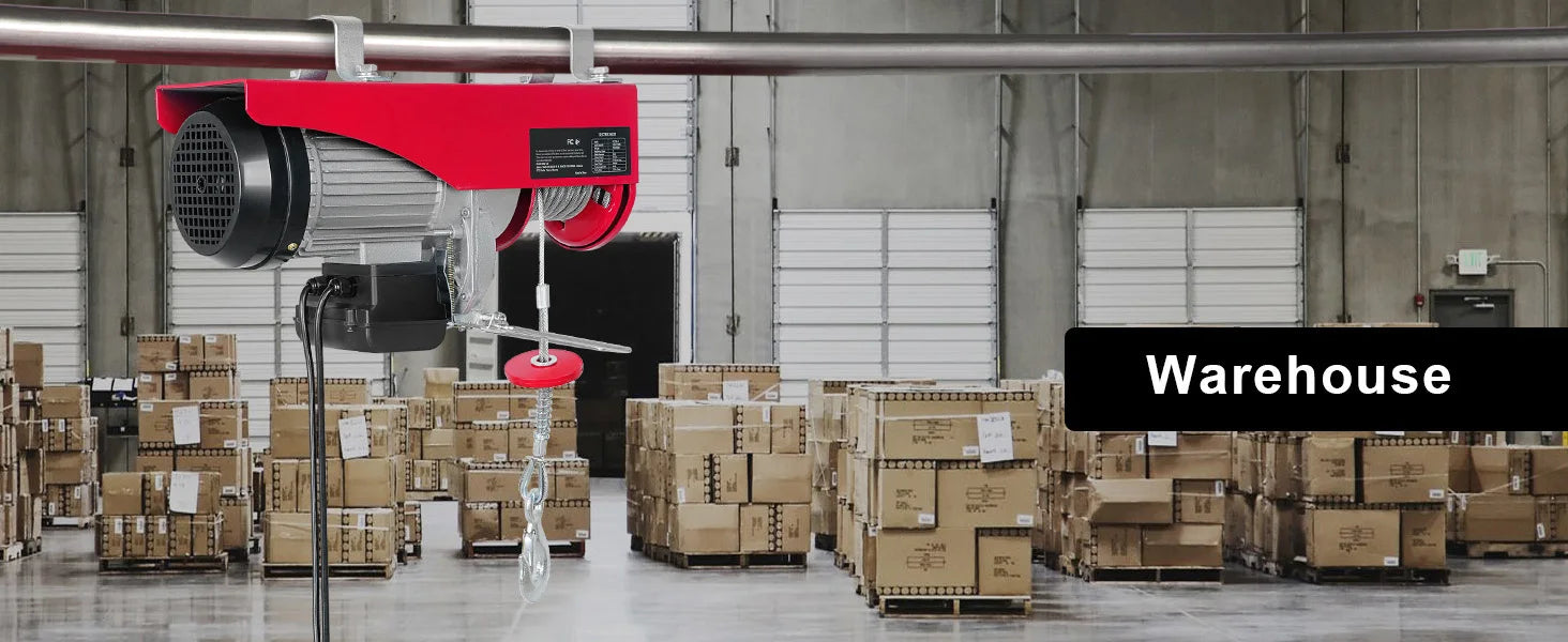2200 lb Electric Hoist with Wireless Remote & 1600W Motor