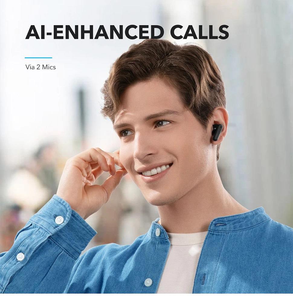 Soundcore by Anker P20i True Wireless Earbuds 30H Wireless Earphone Bluetooth Headphones Wireless Bluetooth Earphones 