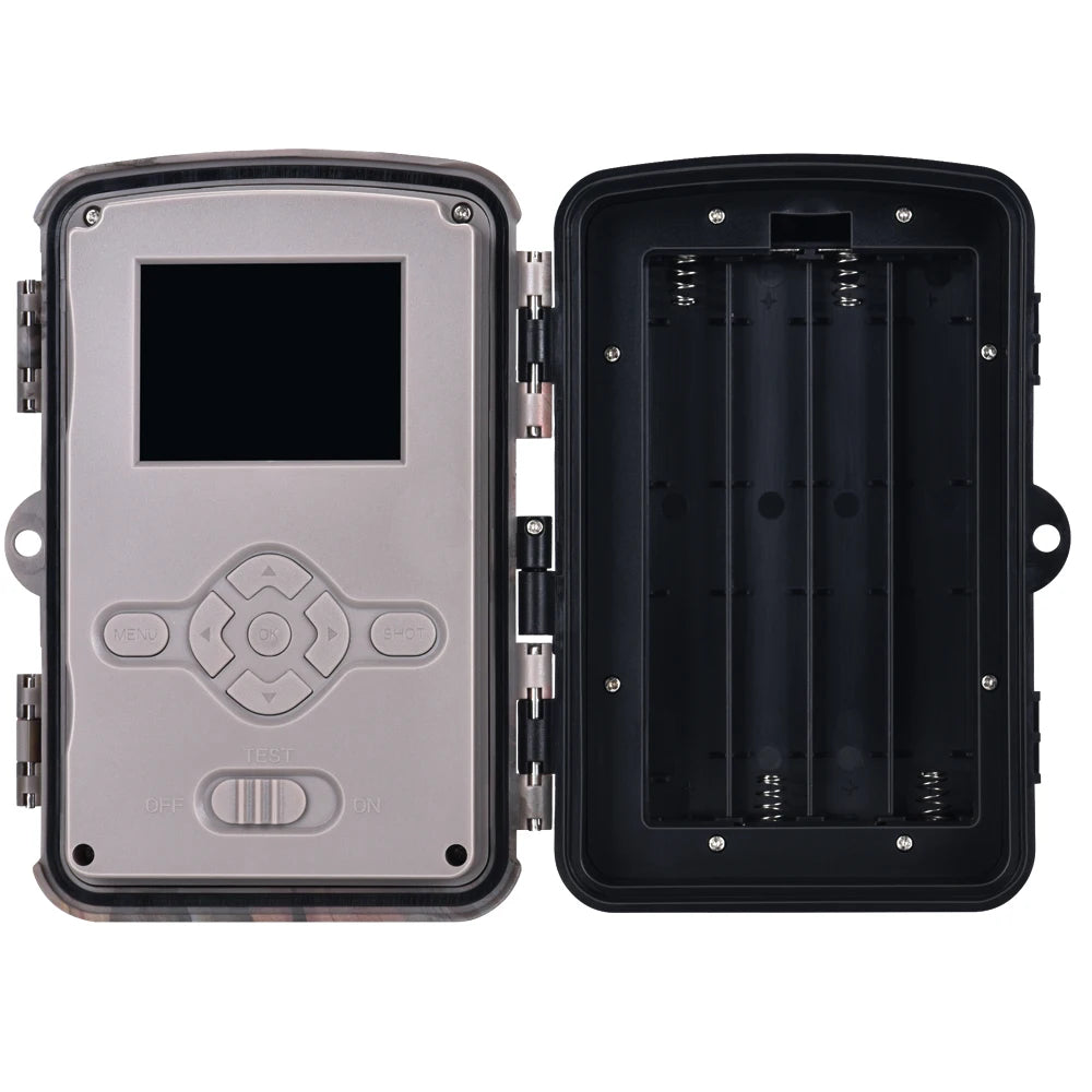 Caméra de trail 50MP 4K extérieure, vision nocturne, LEDs IR 940 nm, IP66 étanche, monitorage pour repérage, chasse, faune