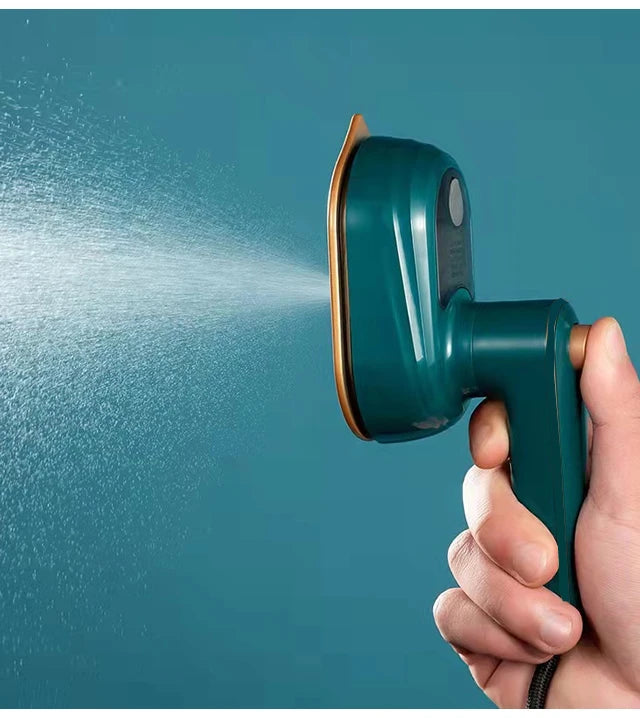 Mini Rotating Steam Iron Handheld Wet And Dry Double Hot Steam Generator Portable Garment Steamer Home Travelling Hanging Iron 