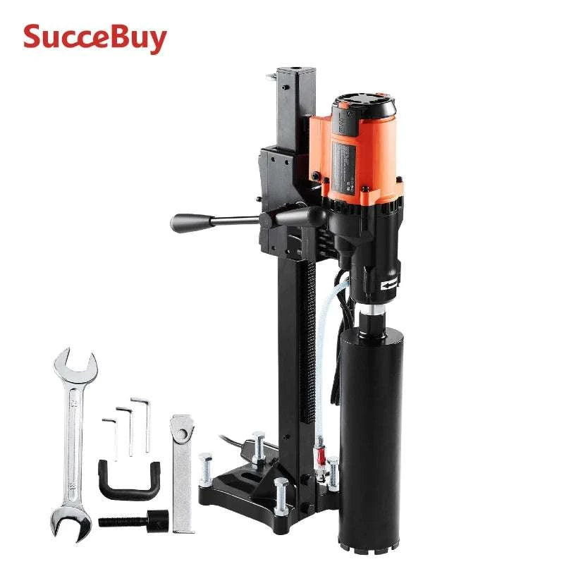 8 colių drėgnas ir sausas deimantinis gręžimo staklių komplektas su 750 RPM stoveliu