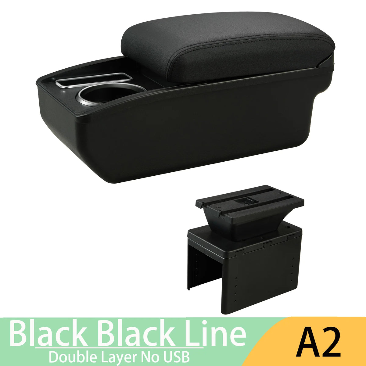 Universal Car Armrest Universal Model Armrest Box Central Storage Box Dedicated Cup Holder Retrofit Parts Interior Accessories