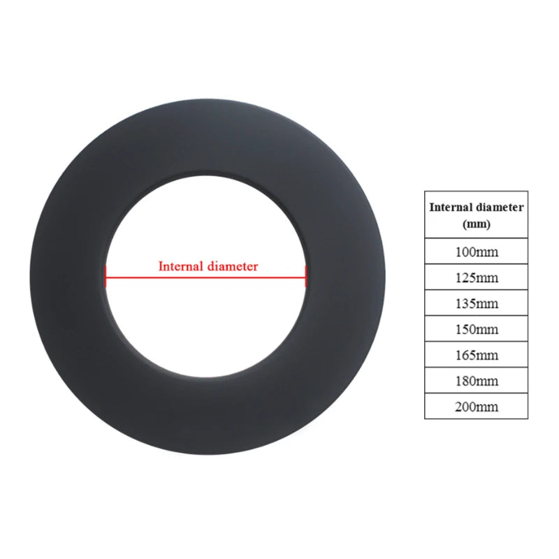 Wood Burning Fireplace Accessories 1PCS 304 Stainless Steel Rain Cap Wall Panel Through The Wall Ugly Decorative Ring 100-200mm