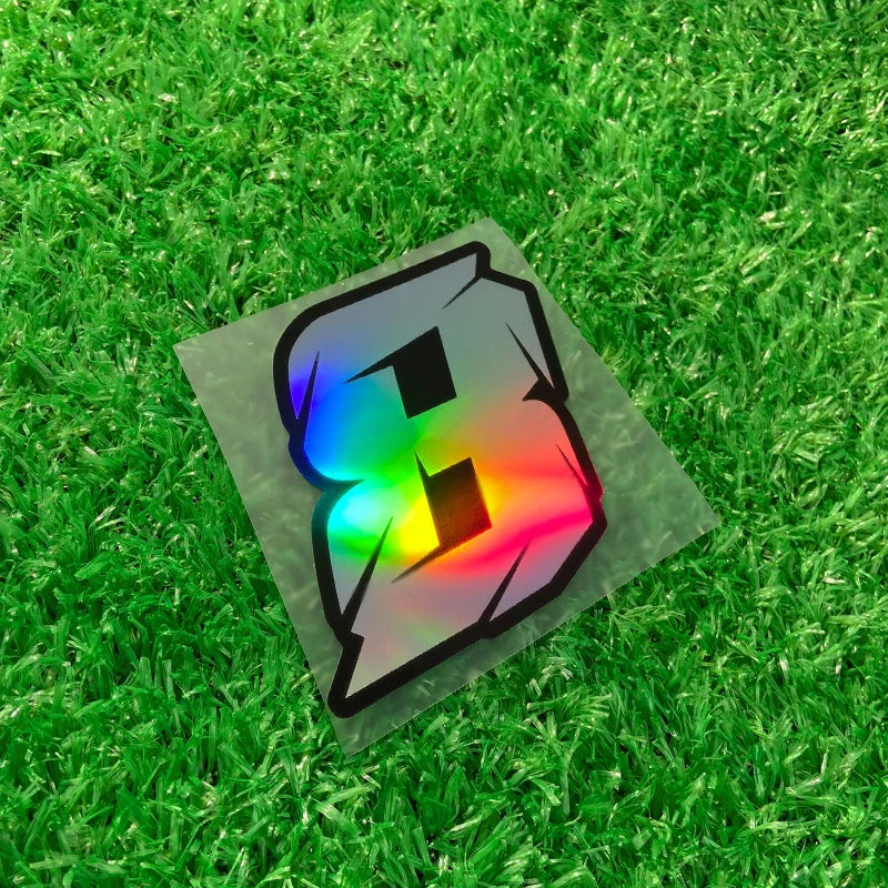 1PC Laser Number Motorcycle Stickers Waterproof Motorbike Fuel Tank Electric Scooter Bicycle Decoration Durable Vinyl Decals 